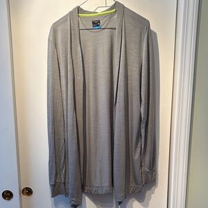 Icebreaker Cool-Lite Drape Open Front Cardigan XL